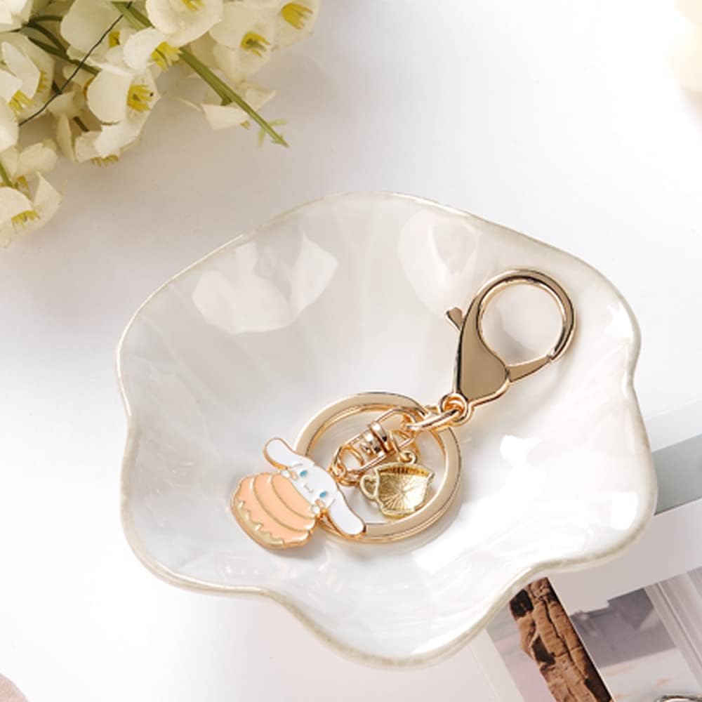 Lotus Leaf Shape Decorative Ring Tray