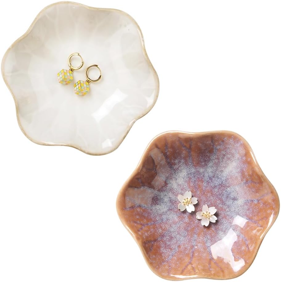 Lotus Leaf Shape Decorative Ring Tray