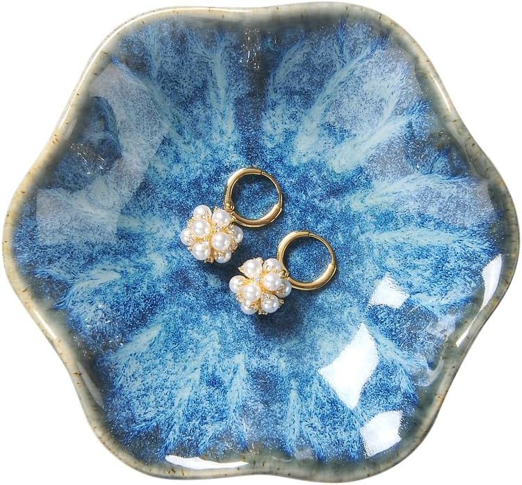 Lotus Leaf Shape Decorative Ring Tray