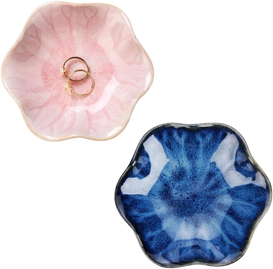 Lotus Leaf Shape Decorative Ring Tray