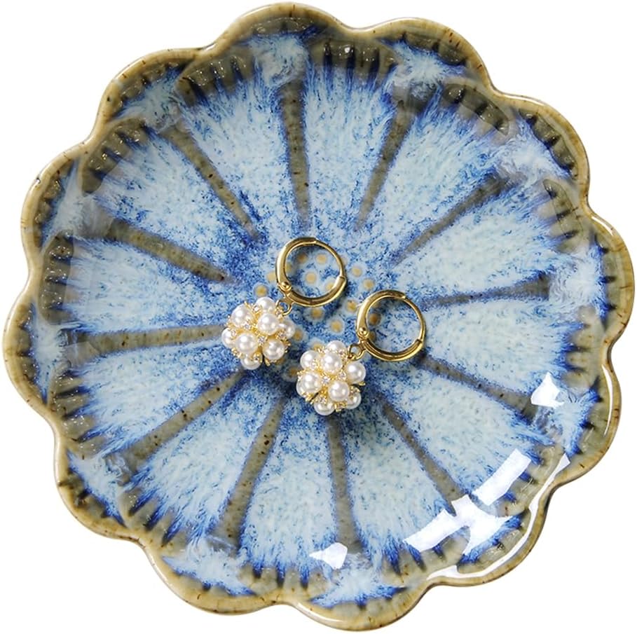 Lotus Leaf Shape Decorative Ring Tray