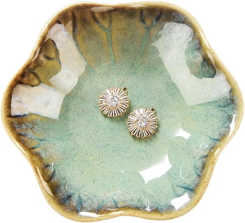 Lotus Leaf Shape Decorative Ring Tray