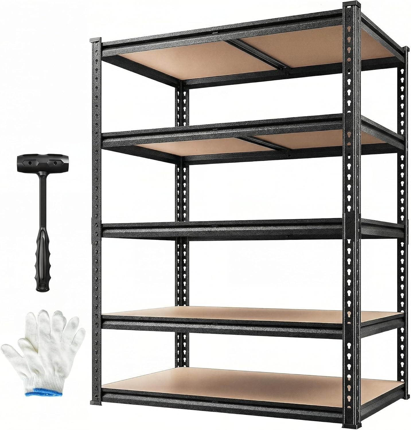 REIBII 2400LBS Storage Shelves
